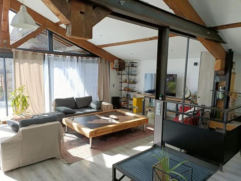 Appartement spacieux à Saint-Jean-Lasseille avec vue sur montagne - B&B Saint-Jean-Lasseille