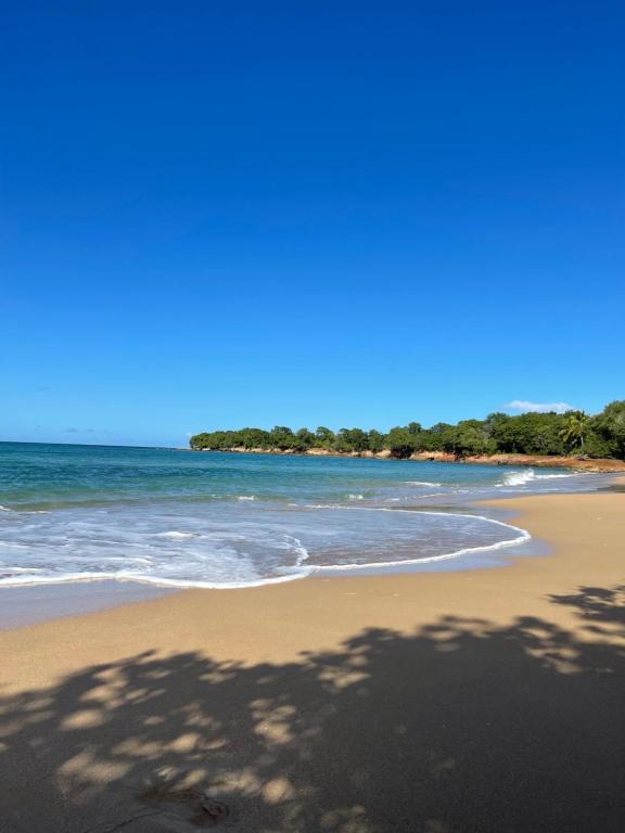 Tibo bas de villa Location de vacances à Deshaies en Guadeloupe accès 4 plages à pied - Ferienwohnung Deshaies
