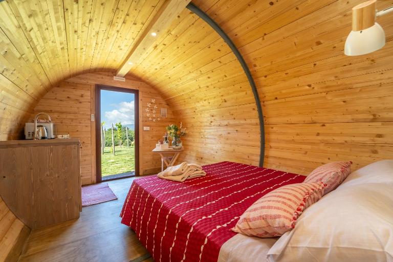 Dormire in una botte - Antiche Vigne Pironti - B&B Marzi