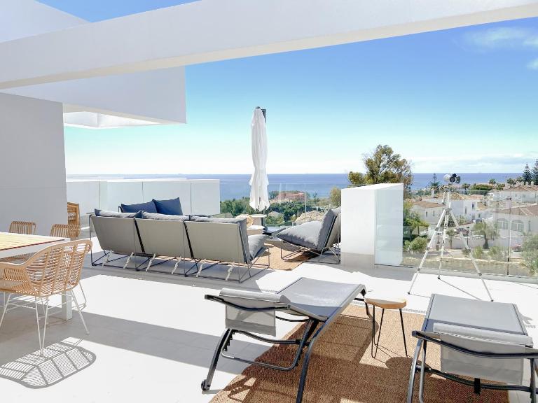 Manilva del Sol SEA VIEW PENTHOUSE - Chambres d'hôtes Manilva