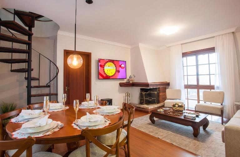 Locar-in Gramado Cobertura a 30m da Rua Coberta - Ferienwohnung Gramado