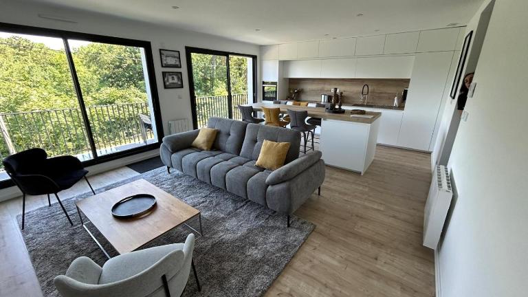 Superbe appartement avec vue sur la foret du Touquet Résidence les Dunes - Chambres d'hôtes Cucq