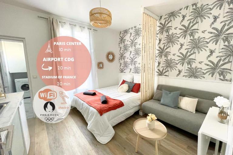 Studio 10min Paris Centre I CDG - B&B Drancy