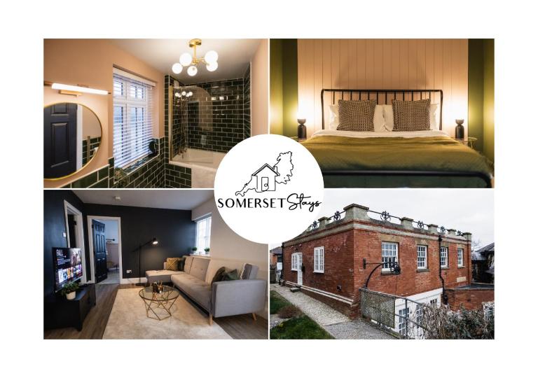 The Old Coach House, Gorgeous 3 Bed, Central, Modern, Parking, King Bed, HUGE Bath - Ferienwohnung Yeovil