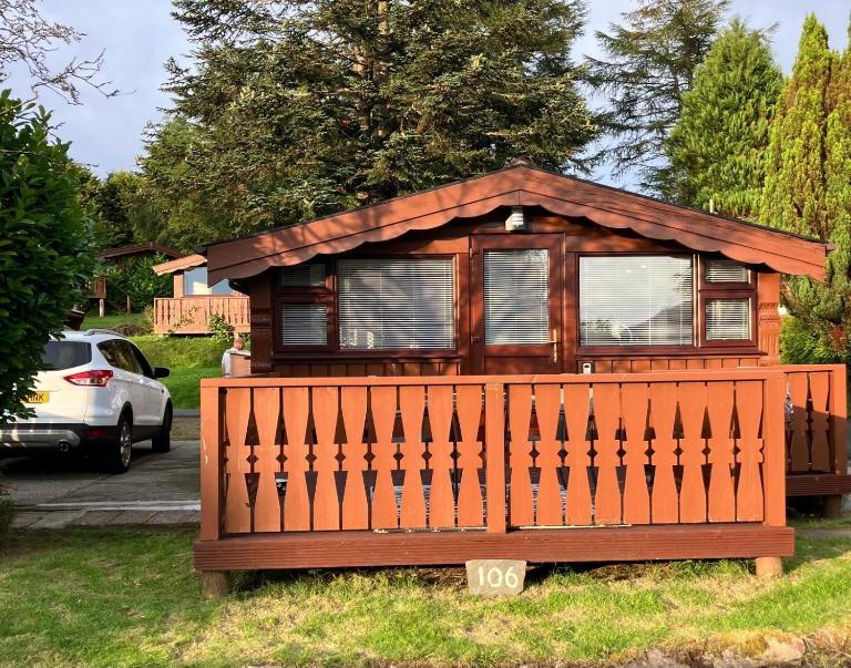 Snowdonia luxury log cabin - Ferienwohnung Trawsfynydd