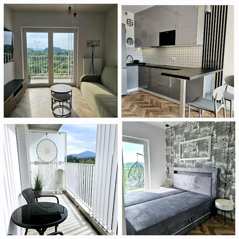 APARTAMENT Z WIDOKIEM Wałbrzych - Chambres d'hôtes Wałbrzych