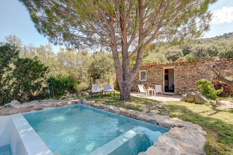 A Casetta - Maison climatisée avec piscine - B&B Belgodere