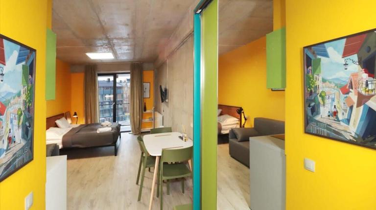 Super Stylish Ski In Out Apartment In New Gudauri - Ferienwohnung Gudauri