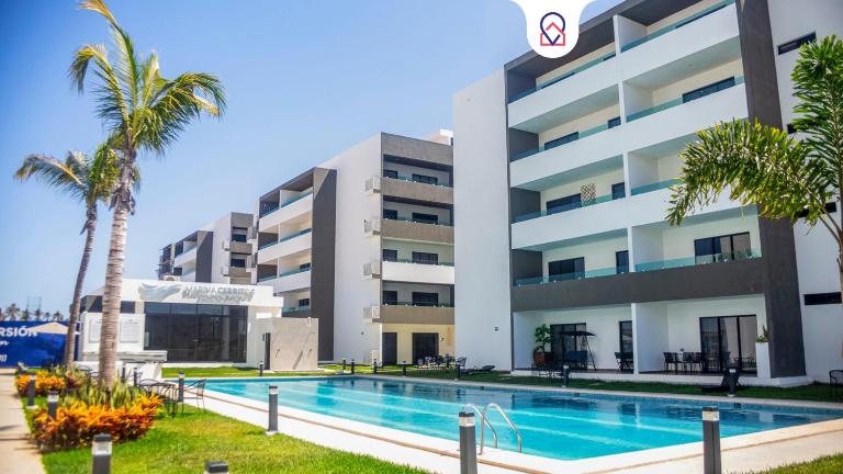 Marina Cerritos Loft Wave Pool and Amenities - B&B Ciudad Mazatlán