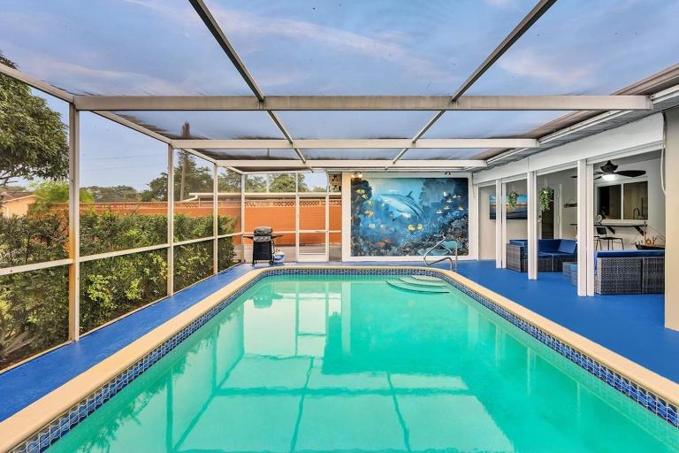 Vacation Villa W Heated Pool Beach & Casino - B&B Hollywood