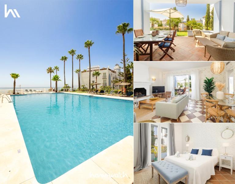 Apartment, with private terrace and in beachfront urbanization with heated pool, in Casares Costa - B&B Casares