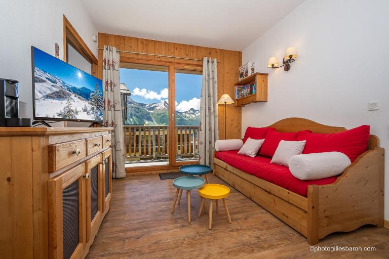Orcières Appartement au pied des pistes avec piscine - B&B Orcières