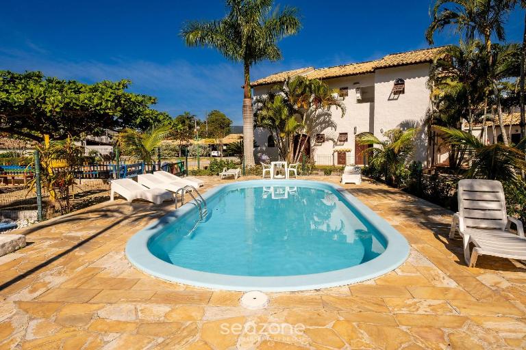 Apto em lindo condomínio pé na areia RPB038 - Ferienwohnung Florianópolis