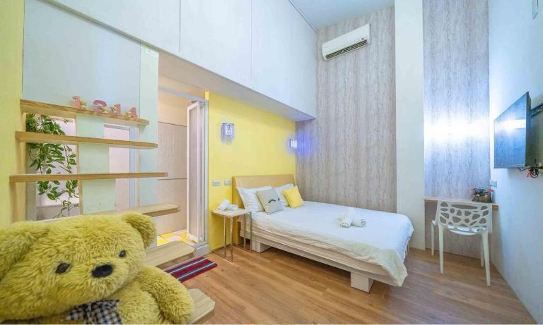 羅東Vanilla 熊夜市包棟旅宿歡唱電動麻將燒烤皆可 - Ferienwohnung Luodong