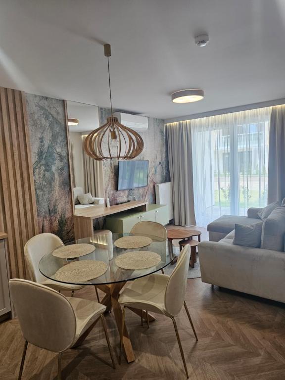 LUKSUSOWY APARTAMENT przy Plaży - Ferienwohnung Grzybowo