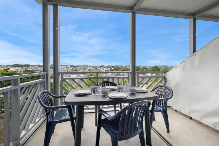 Duplex avec balcon, piscine et accès plage pour 4 - B&B Le Croisic