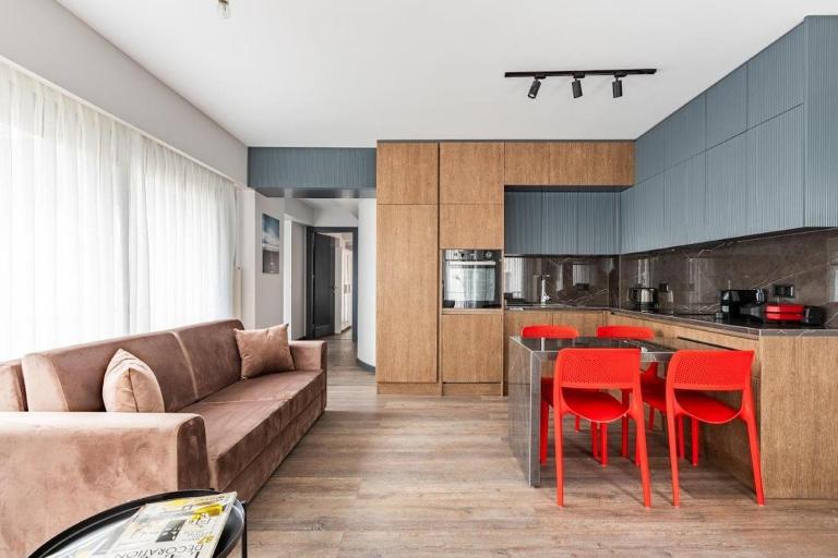 Cozy Bright wParking 2BD1Bath Central Home!#338 - Chambres d'hôtes Istanbul