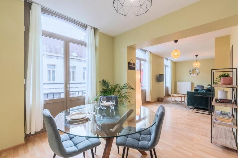 Bright 1 bedroom apartment, close to city center - Chambres d'hôtes Roubaix