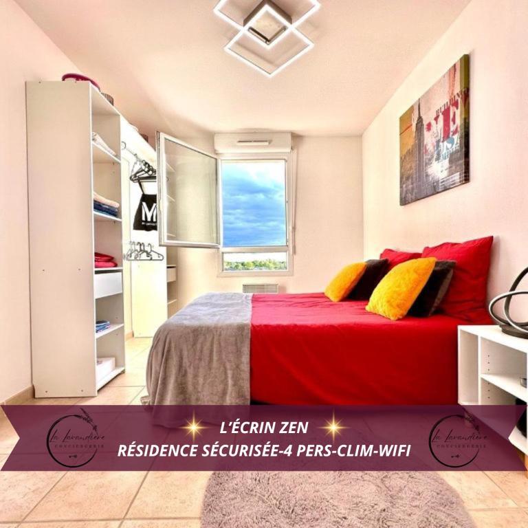 L'Écrin Zen, Privé-Parking-CLIM-WIFI-4 pers - Ferienwohnung Istres