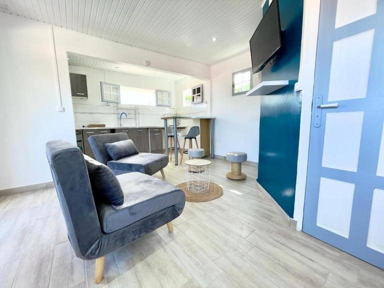 Appartement cosy à Case-Pilote avec terrasse - 65 m² - B&B Case-Pilote