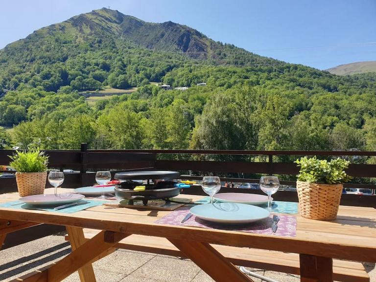 CosyLary T3 Pic Lumière 3 étoiles 5 diamants et terrasse avec vue sur les montagnes - Ferienwohnung Saint-Lary-Soulan