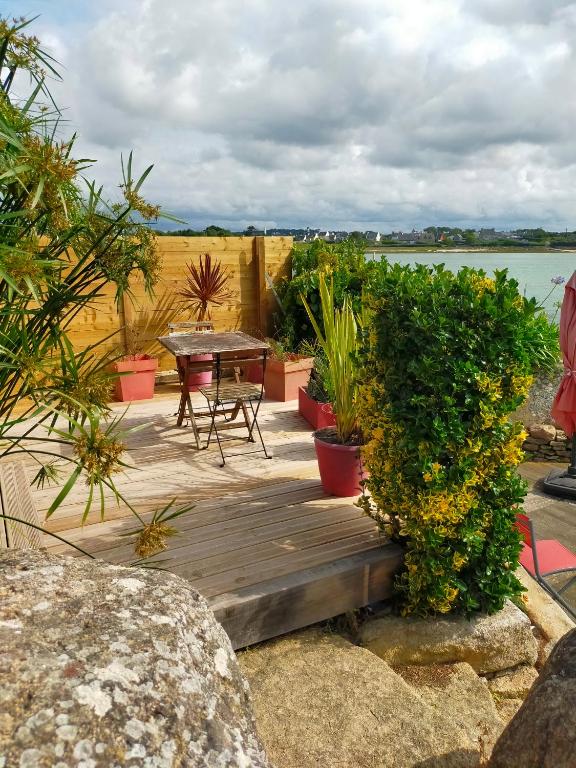 Kelerdut Plage - Ferienwohnung Plouguerneau