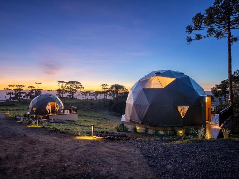 Orion Glamping Hospedagem Domo Geodésico em Urubici - B&B Urubici