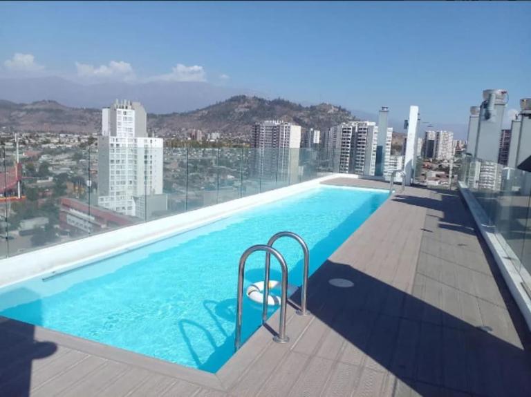 13 Apartamento en Santiago en fente al Metro - Ferienwohnung Santiago