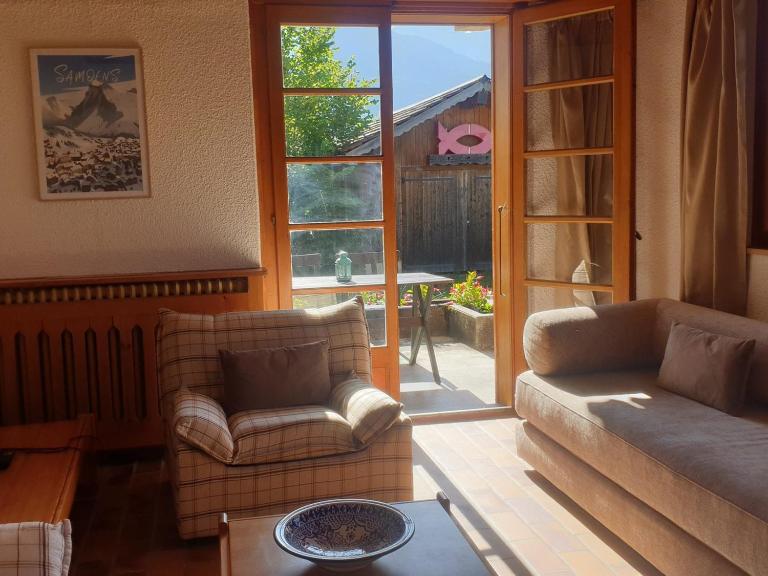 Appartement chalet calme, proche centre, animaux acceptés - FR-1-624-45 - Ferienwohnung Samoëns