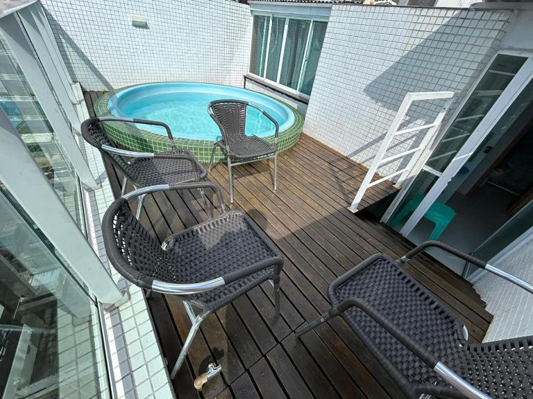 Flat 502 com piscina privativa - 02 quartos - B&B João Pessoa