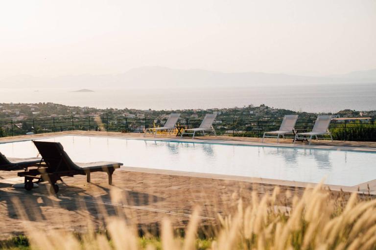Terra Casa Private Villa in Aegina Island - B&B Vathý