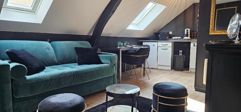 Le Paille 3 - Studio chic cosy - HyperCentre - WIFI - B&B Le Mans