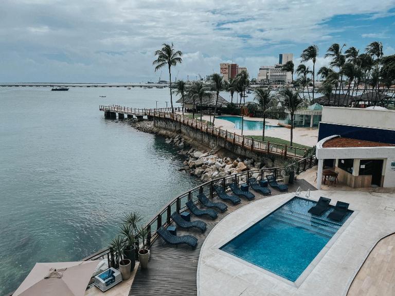 Conforto e Vista Maravilhosa no Hotel Iate Plaza - Bed and Breakfast Fortaleza
