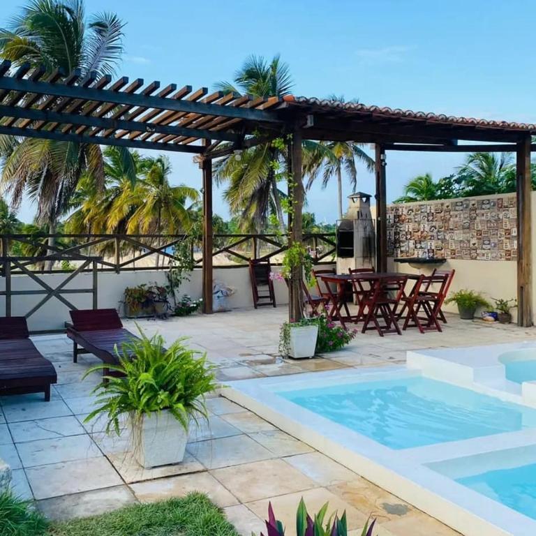 Casa hóspedes Dferiasicaraizinho - B&B Amontada