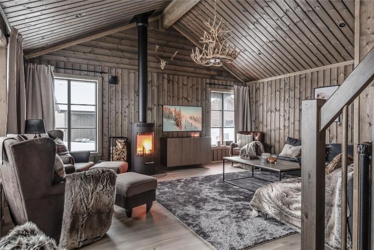 Lyxig stuga på Branäsberget - B&B Sysslebäck