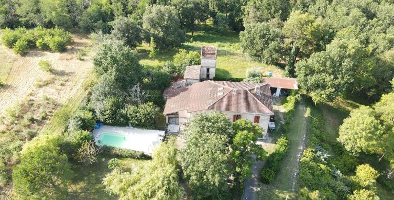 Maison de maître XVIIIème avec piscine chauffée - B&B Saint-Gauzens