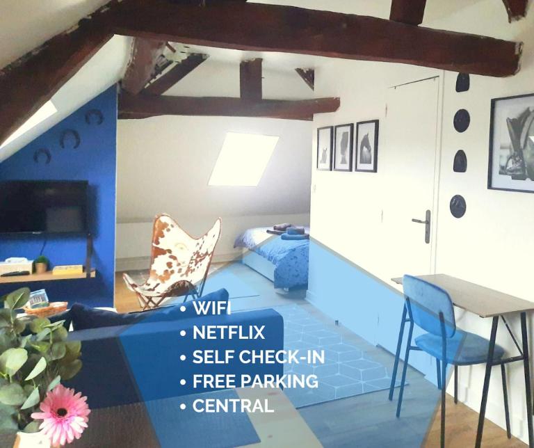 Equidia Compiègne Free Parking Wifi Self Check-in - Ferienwohnung Venette