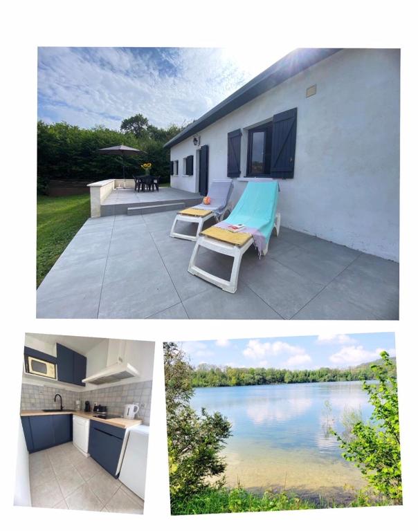 Maison au bord du lac de saint Ciergues - B&B Brennes