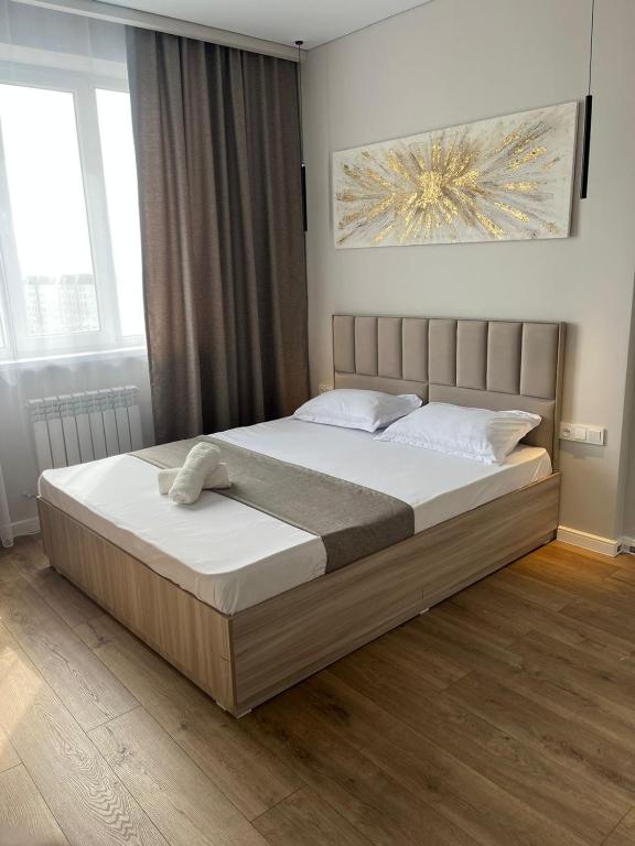 Апартаменты, ЖК Еламан, мкр Калкаман, Больница - B&B Almatý
