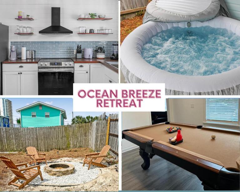 Beachside Bliss - Breakfast, Walk to Schooners, Sleeps 15, Fenced Privacy - B&B Panama City Beach