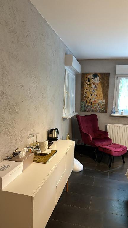chambre privative au rez de jardin dans villa - Chambres d'hôtes La Wantzenau