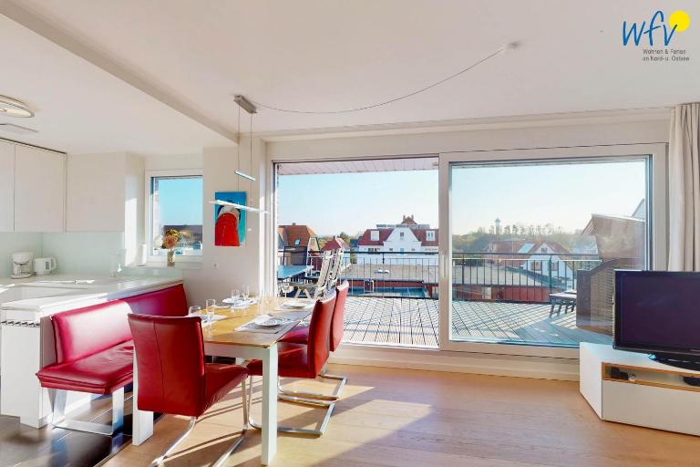 Villa Petersen Ferienwohnung Traumblick - B&B Nordseeheilbad Wangerooge