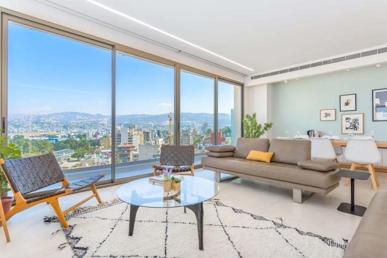 Aphrodite 2-Bedroom Apartment in Mar Mkhayel - B&B Beirut