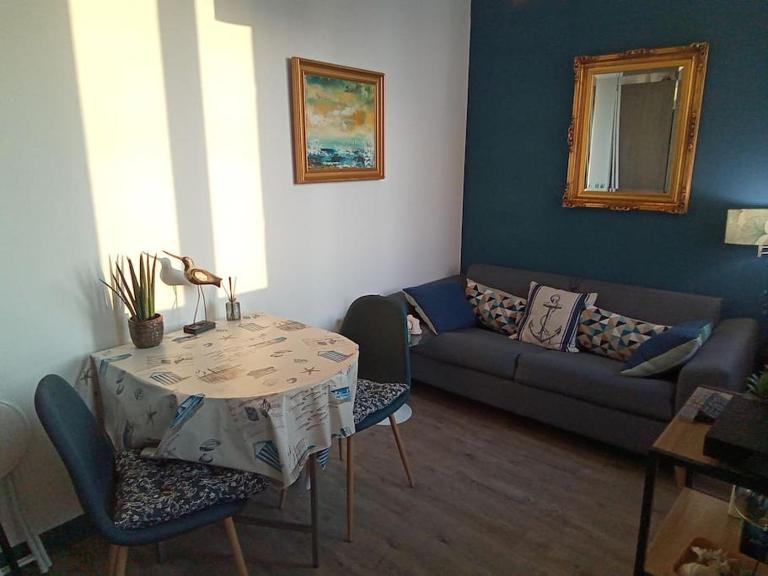 Le rivage d'Hélène- Appart Vue Mer - 2 pers - 1 ch - B&B Ault