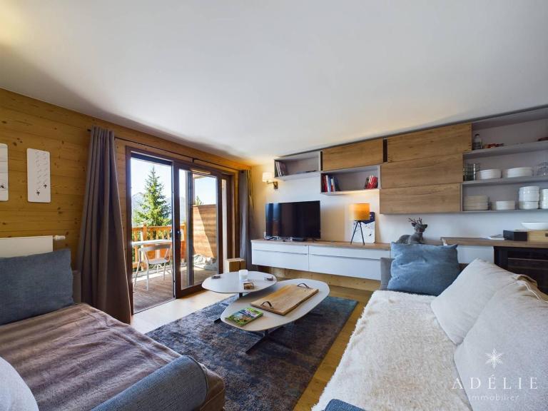 Luxueux Appartement 8 Pers, SPA, Près des Pistes, Parking, WIFI - FR-1-398-667 - B&B Montvalezan