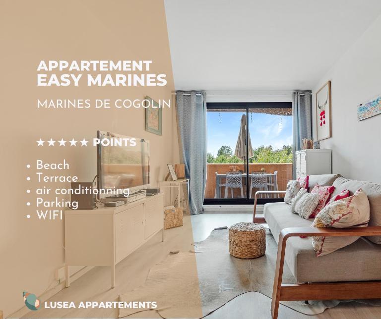 EASY MARINES - proche plage - B&B Cogolin