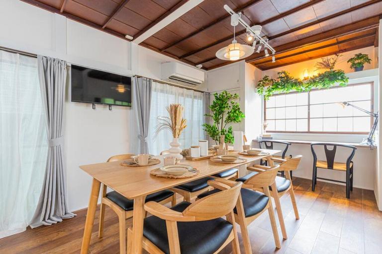 Ohanajaya 3min Garden View House 4 beds - B&B Tokyo