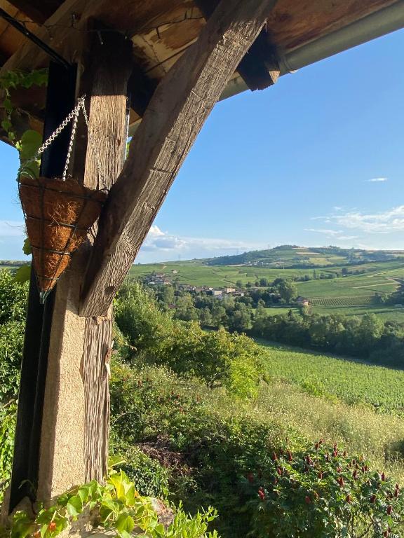 Cottage en vignoble - Ferienwohnung Leynes