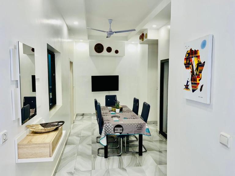 Belle VILLA Apt Mamelles, Monument de la renaissance arrondissement ALMADIES - B&B Ouakam