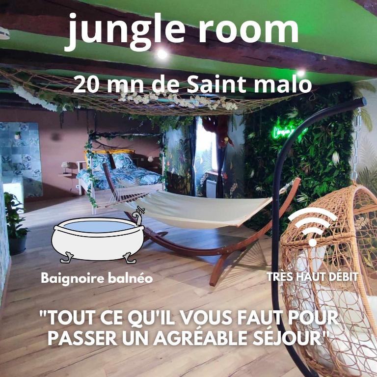 L'évasion jungle - B&B Saint-Pierre-de-Plesguen